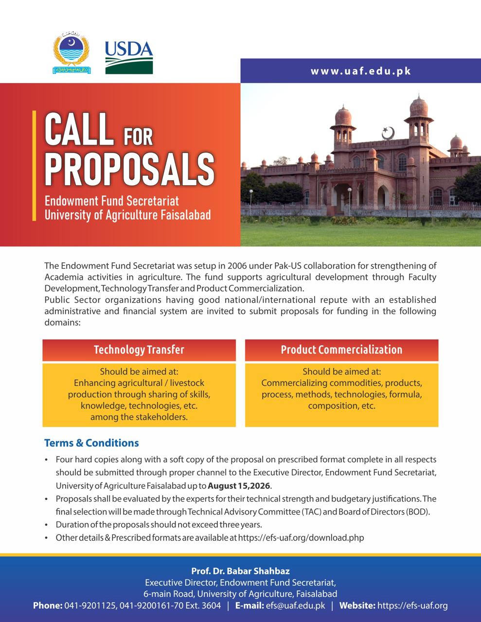 CALL FOR PROPOSALS-2026